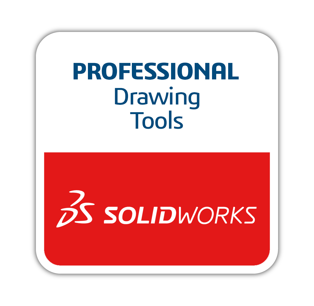 Certified Solidworks Professional Drawing Tools symbol