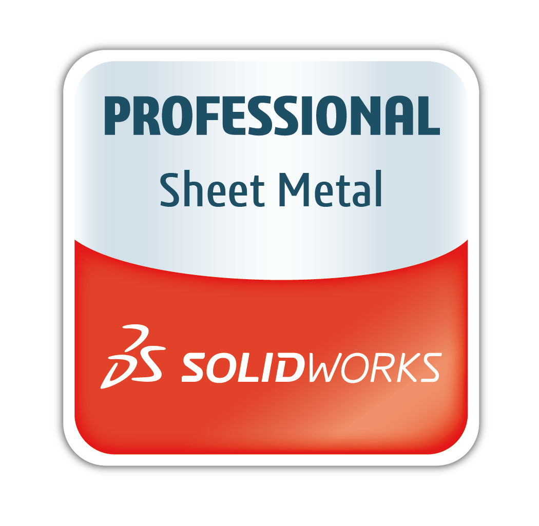 Certified Solidworks Professional Sheet Metal symbol
