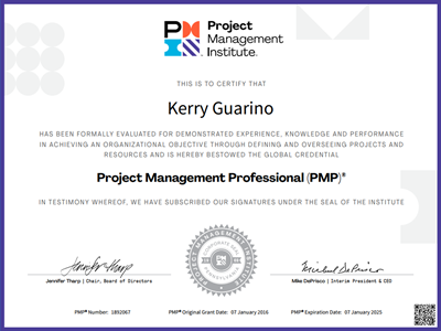 PMP certification